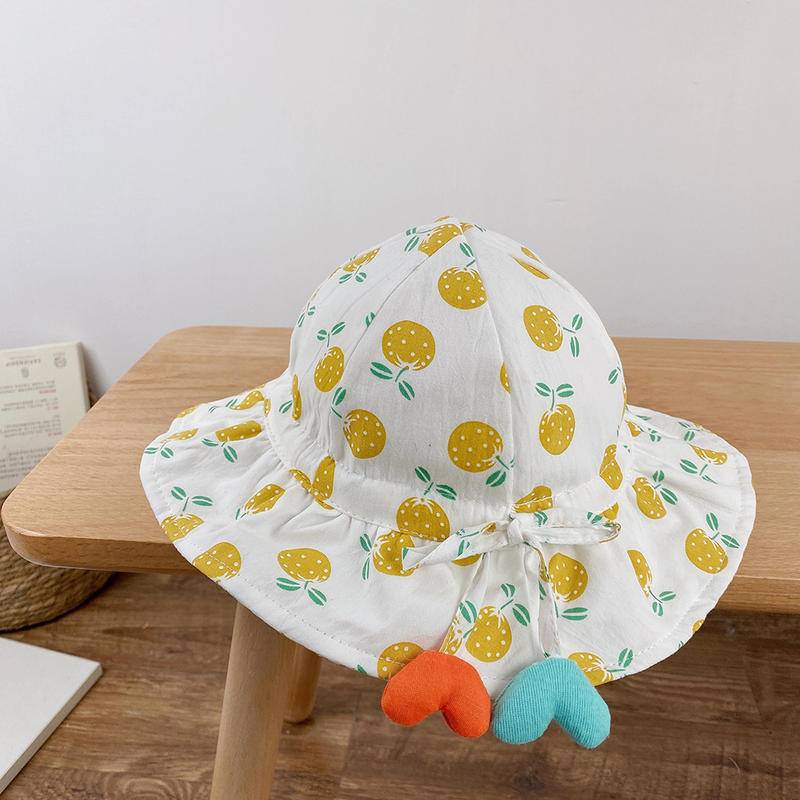 Nón Tai Bèo Chống Gió Thời Trang Xuân Hè Cho Bé Gái 1-4 Tuổi