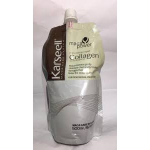 Kem Hấp Ủ Xả Phục Hồi Tóc Collagen Karseell Maca 500ML