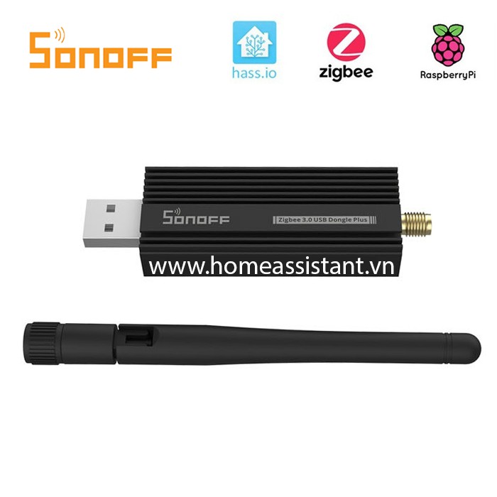 USB ZigBee 3.0 CC2652P Sonoff Dongle Plus Đã Flash Zigbee2MQTT  ZHA HASS