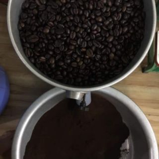 1 Kg cà phê hạt Đăk Lăk rang mộc