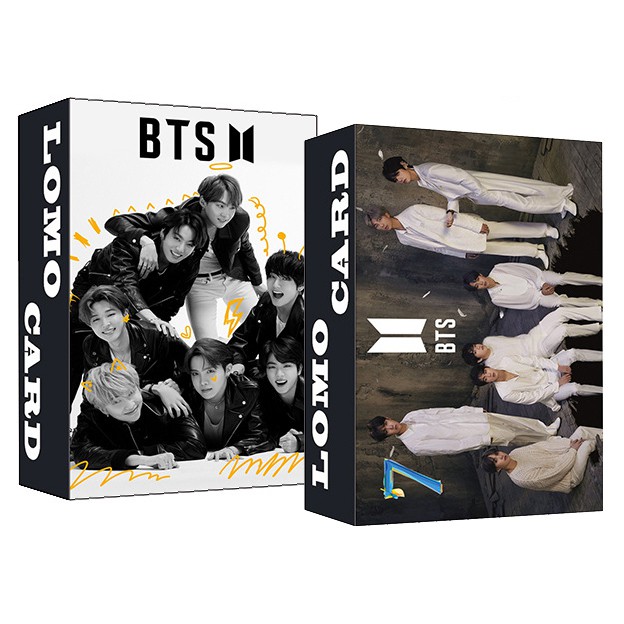 Bộ lomo card BTS và các thành viên