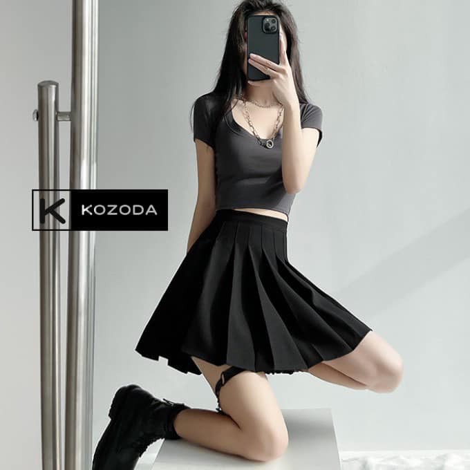 Chân váy xếp ly 5 màu mã 830 +098 (kèm ảnh thật,video) | BigBuy360 - bigbuy360.vn
