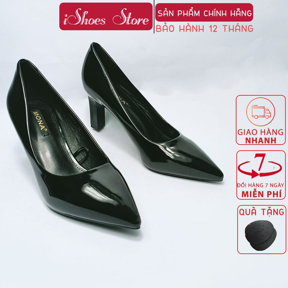 Giày cao gót 6cm công sở MONA êm đẹp (form rộng)- D746