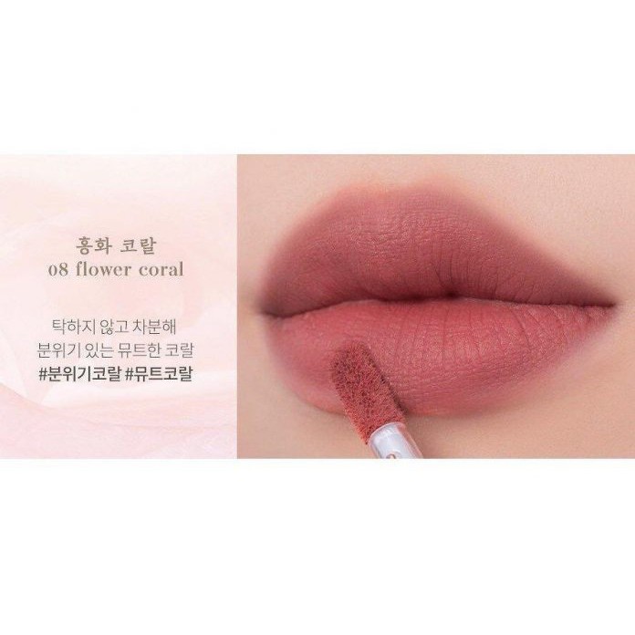 [ Hanbok trắng ] Son kem lì Romand See Through Matte Tint | BigBuy360 - bigbuy360.vn