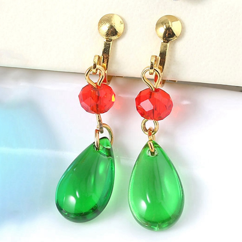 Bông Tai Hình Giọt Nước Hoá Trang Howl