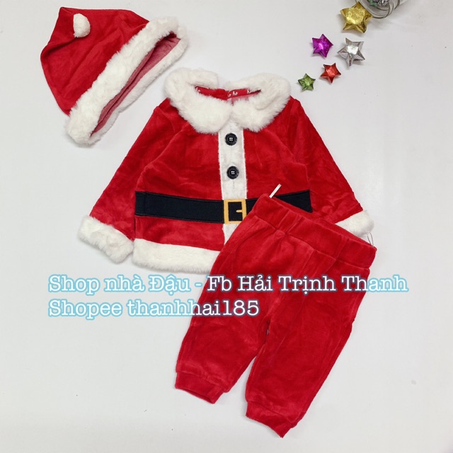 Set bộ noel 3 chi tiết