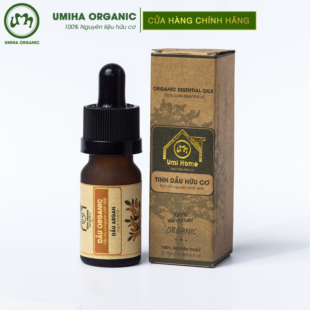 Dầu Argan hữu cơ UMIHA nguyên chất | Argan Cold Pressed Oil 100% Organic 10ml