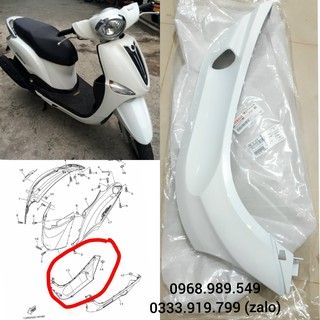 Ốp lườn gầm Nozza Yamaha - Màu trắng