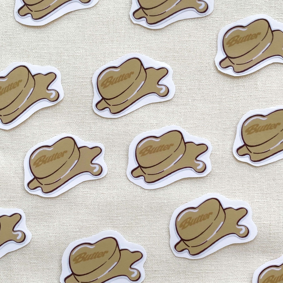 Butter - BTS die cut sticker | miếng dán | BigBuy360 - bigbuy360.vn