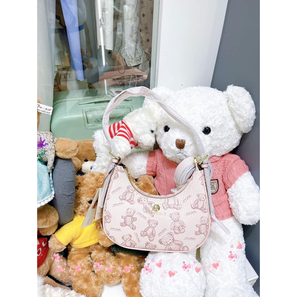 Túi Xách Da Hồng TTWN BEAR