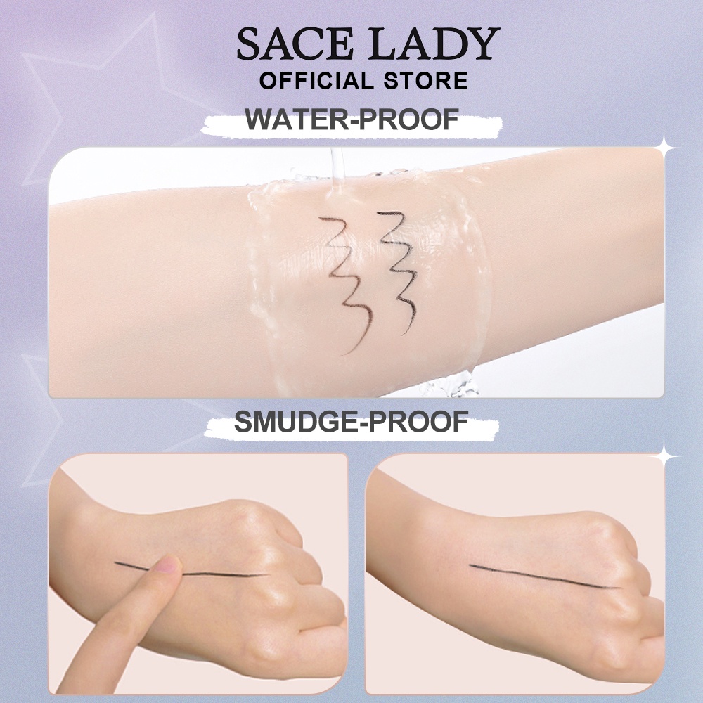 Bút kẻ mắt SACE LADY chống thấm nướclâu trôi 0.6ml