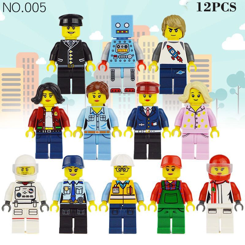 Bộ Đồ Chơi Lego Lắp Ráp Mô Hình Cảnh Sát Thú Vị Cho Bé