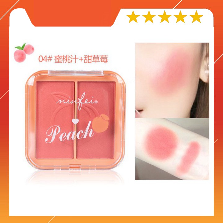 Phấn Má Hồng 💕Freeship💕 Phấn Má Hồng  2 Ô Peach Hàng Nội Địa Trung, Mắt Xinh, Đẹp Mê Ly | BigBuy360 - bigbuy360.vn