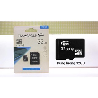 Thẻ nhớ micro sdhc team group class10 32gb adapter