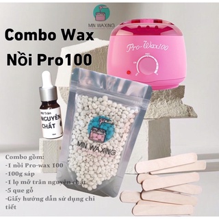 COMBO WAX LÔNG 1 KÈM NỒI PRO100