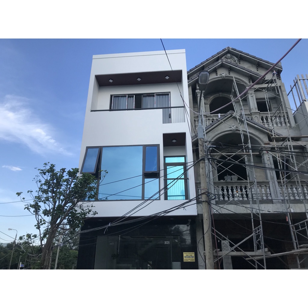 Tấm dán cách nhiệt cửa kính, cửa sổ, văn phòng, phim chống nóng chung cư,Giảm nóng 95%, Cắt Uv100%,Naoopk