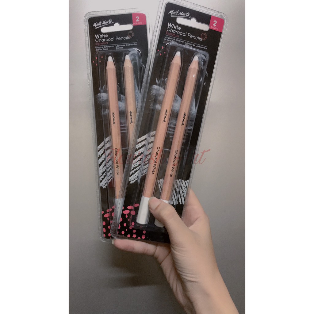 Chì Trắng MONT MARTE - Lẻ & Set 2 Cây