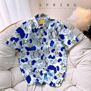 [Banana]- Áo sơ mi hoạt hình  (M,L,XL)