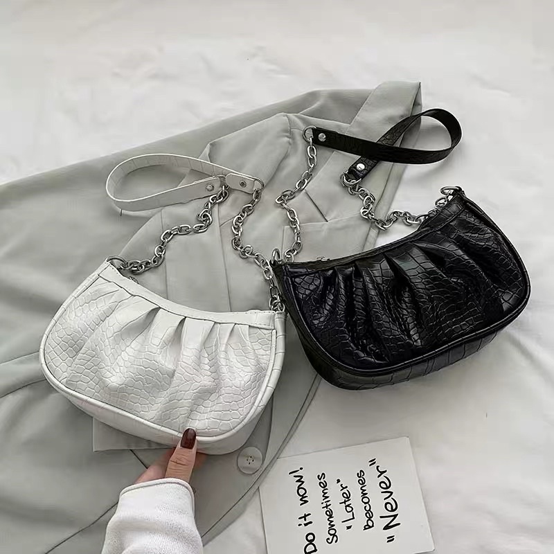 Túi đeo chéo nữ, túi đeo vai da rắn thời trang cực xinh