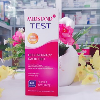 Que Thử Thai Medstand Test Dùng 1 Lần - Hộp 1 Que