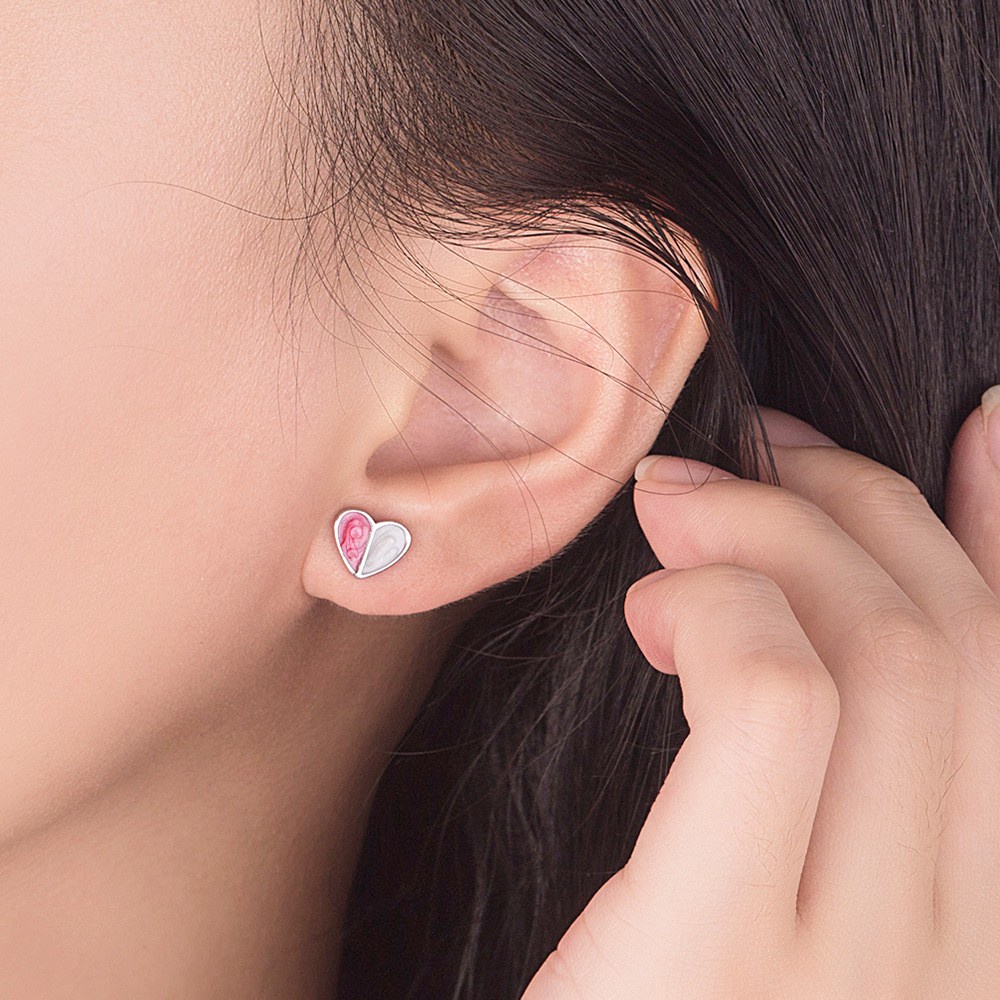 Bông tai mạ bạc 925 kiểu dáng tùy chọn thời trang Hàn Quốc cho nữ