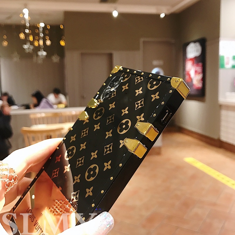 Ốp Điện Thoại Hình Vuông Tráng Gương Sang Trọng Thời Trang Cho iphone 15 14 13 11 pro max 12 x xs xr 8 7 6s 6plus