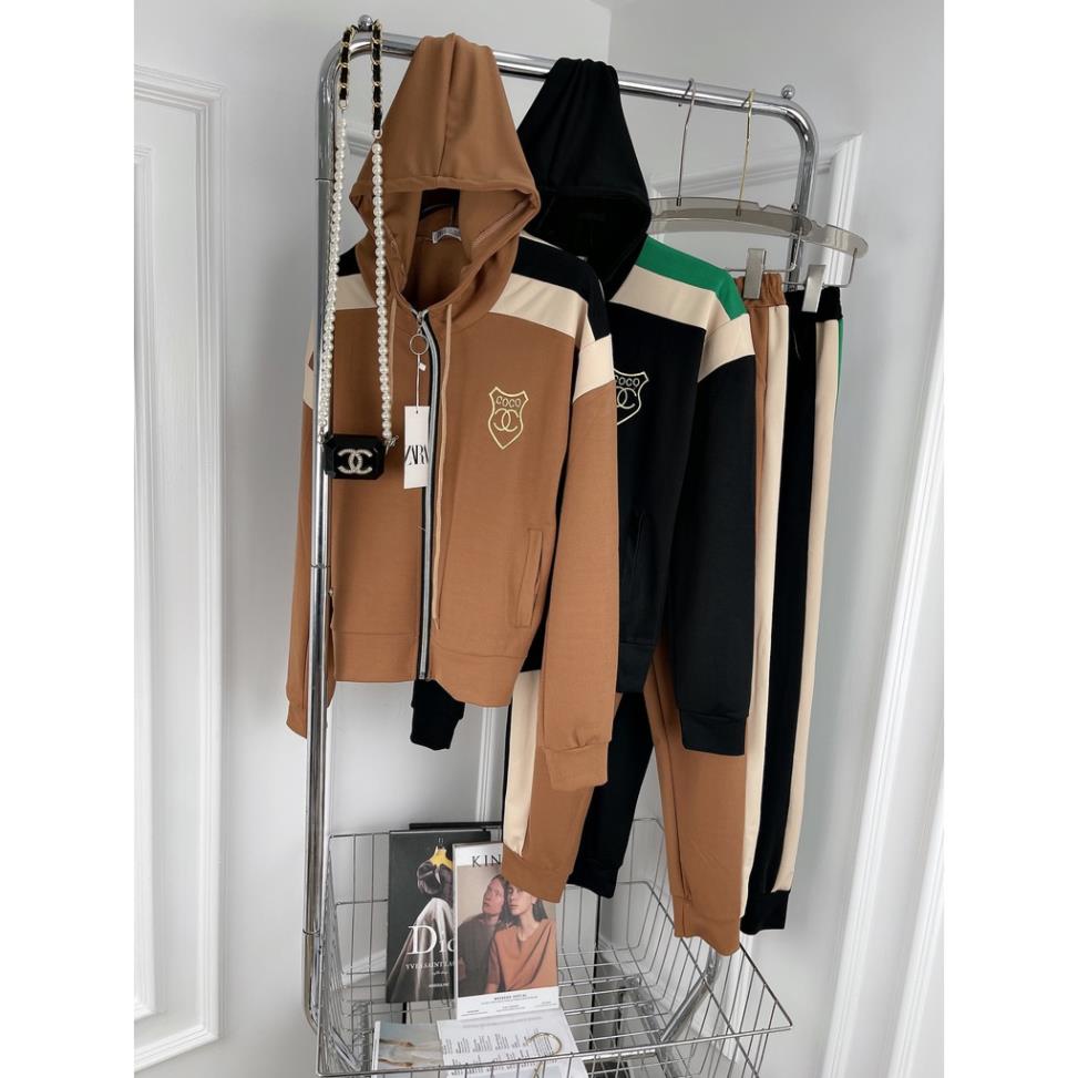 [ 𝐅𝐑𝐄𝐄 𝐒𝐇𝐈𝐏 ] SÉT BỘ THỂ THAO MŨ  PHỐI MÀU TRẮNG ĐEN