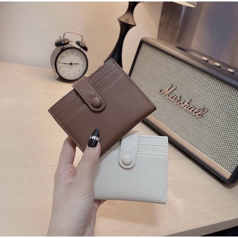 Ví đựng thẻ Charles n Keith auth màu xám new tag full box