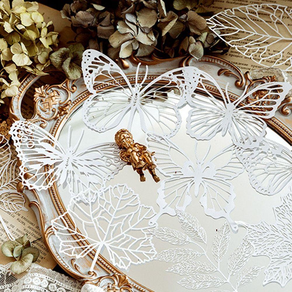 YIYU Giấy Thủ Công Dạng Ren Rỗng Dùng Trang Trí Album Ảnh / Sổ Lưu Niệm