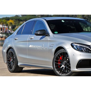 Bộ 2 tem dán cửa xe ô tô phong cách sport