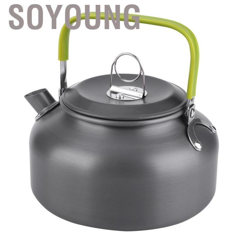 [Hàng tồn kho] Ấm nước 800ml tiện lợi khi cắm trại ngoài trời