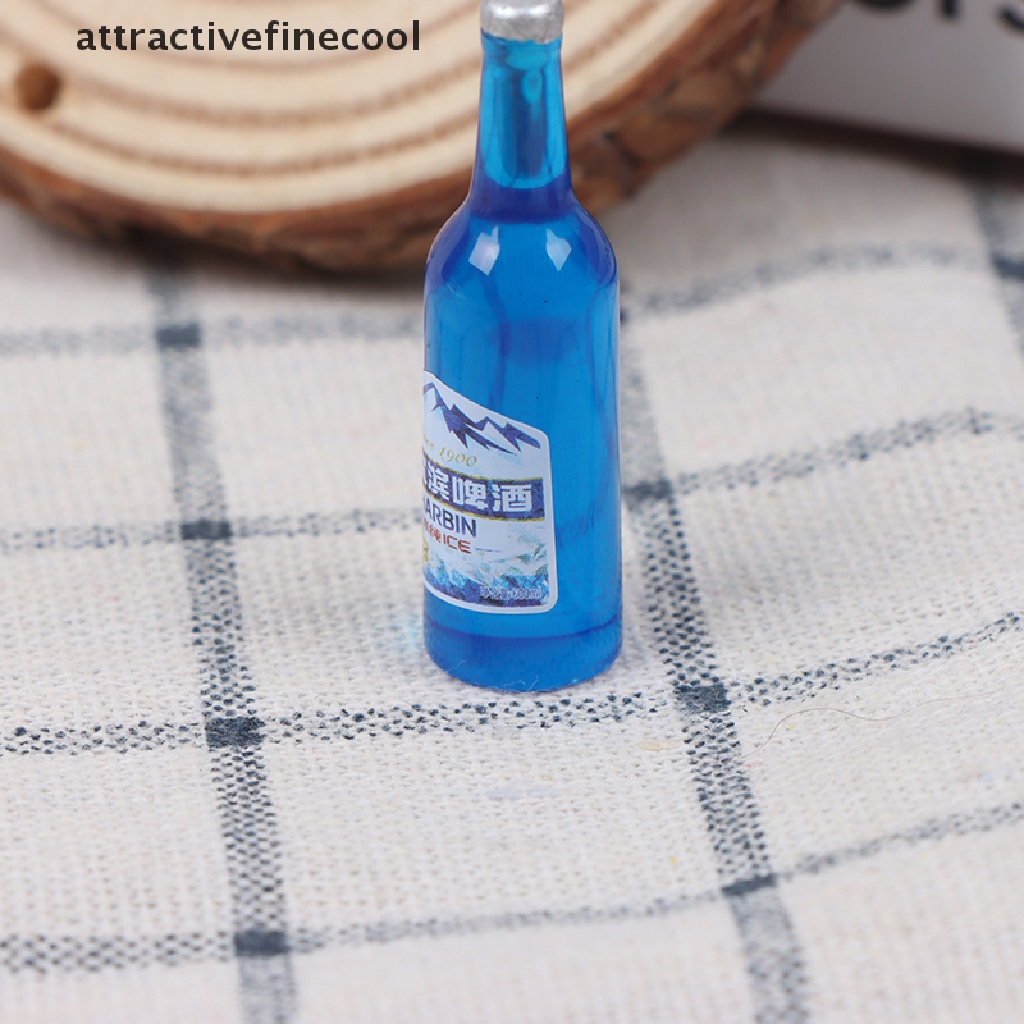 Set 4 Mô Hình Chai Bia 1: 12 Trang Trí Nhà Búp Bê