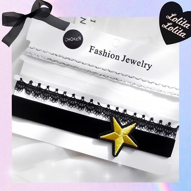 Set Choker Ngôi Sao vàng - TS1029