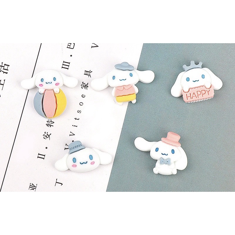 Charm  slime/ Dụng Cụ Charm Trang Trí  Bé Thỏ Trắng Xinh Xắn