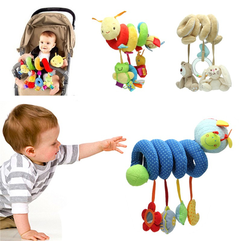 Đồ Chơi Thú Bông Treo Xe Đẩy Cho Bé