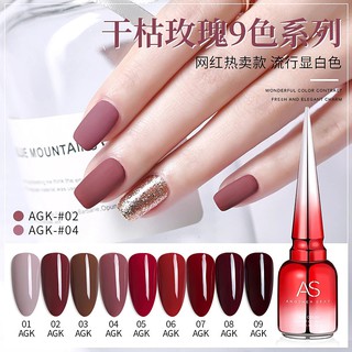 Sơn gel AS mã GK chai đỏ nhọn 15ml chính hãng