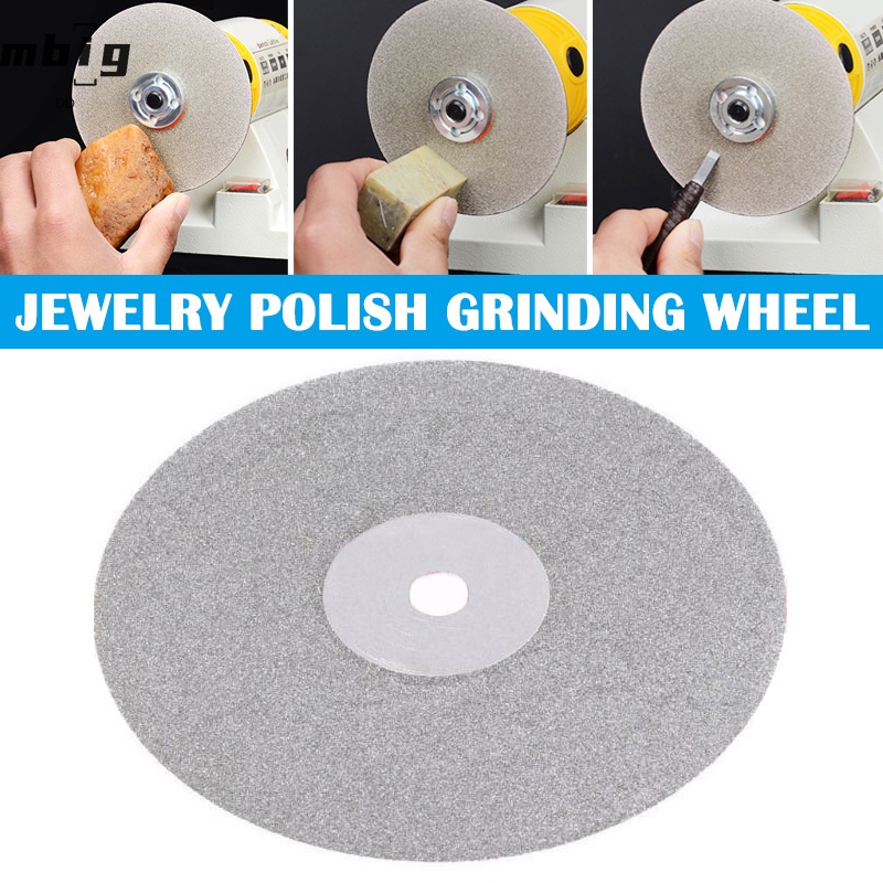 Đĩa Mài Đánh Bóng Trang Sức Phủ Kim Cương 6 / 4 Inch 150 / 100mm