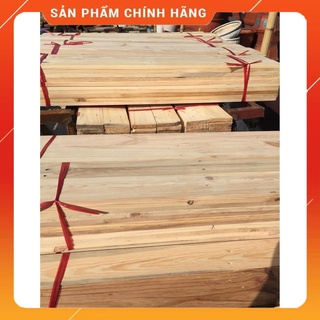 [MS004] Thanh gỗ thông 3cm x 1,5cm x dài 1m + bào láng 4 mặt