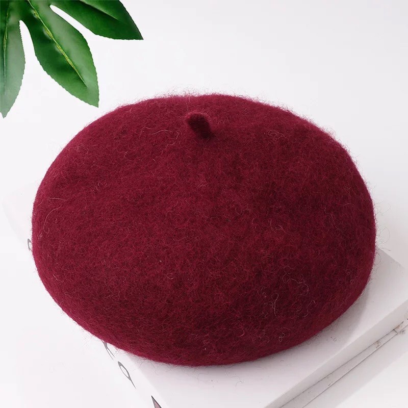 Mũ nồi cho bé trai bé gái và người lớn Mũ nồi cho trẻ em siêu hot Nón beret Hàn Quốc chất dạ đủ size từ 5 tháng tuổi