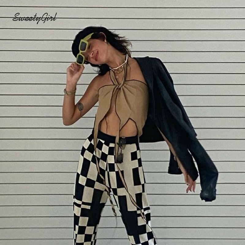 Áo Sát Nách Hở Lưng Màu Trơn Phong Cách Quyến Rũ Dành Cho Nữ