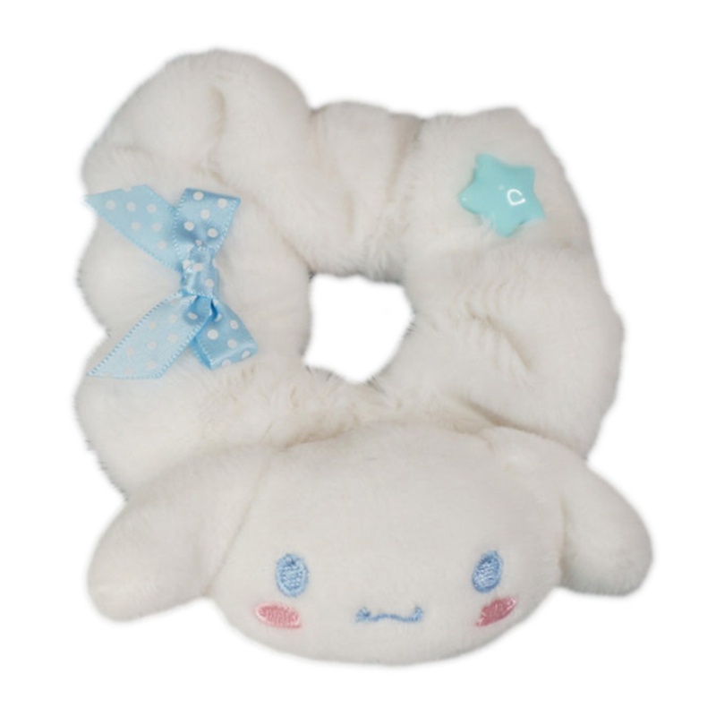 Dây Cột Tóc Co Giãn Hình Cinnamoroll Hoạt Hình Dễ Thương