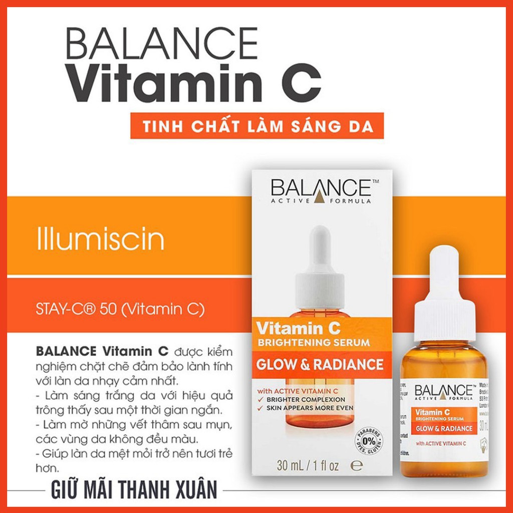 Tinh chất Vitamin C Balance Active Formula Power