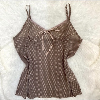 Cami top chấm bi 2hand