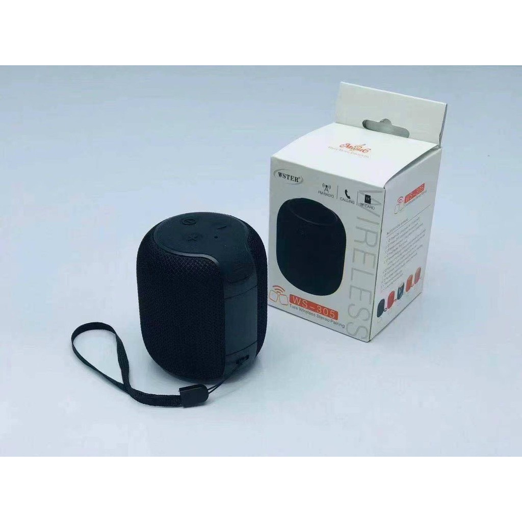 Loa BLUETOOTH mini WS-305 nhỏ gọn chống nước,Loa MINI Bluetooth âm thanh cực chất,Loa bluetooth jbl,Jbl go 3,clip 4