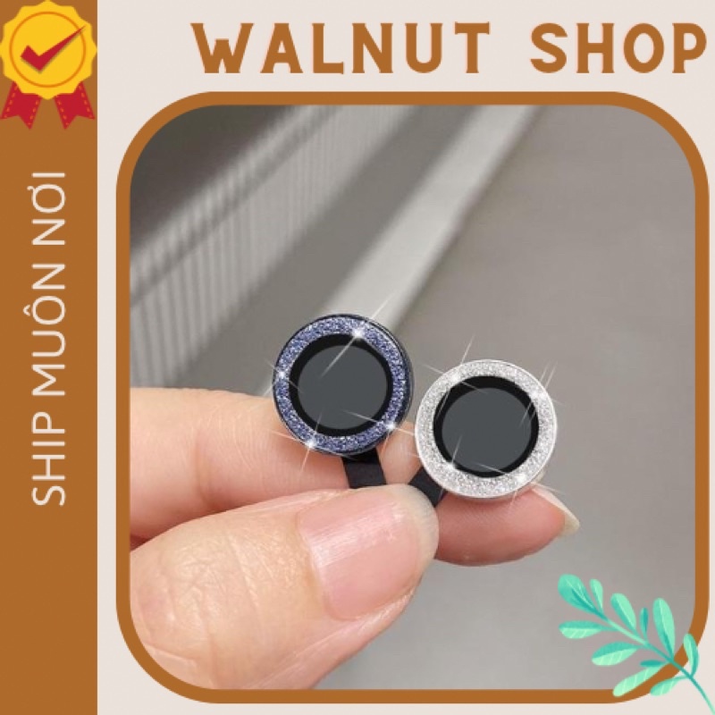 Bộ dán bảo vệ Camera Iphone 11 - 14promax nhũ nhóng nhánh bling bling | | lấp la lấp lánh ánh hột soàn
