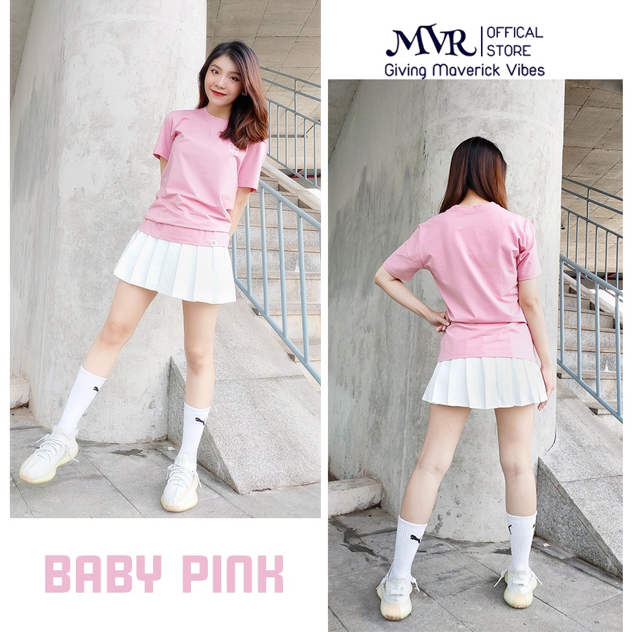 Áo thun thể thao co dãn 4 chiều Cotton lanh logo MVR form nam nữ unisex ao thoáng mát nhiều màu in logo