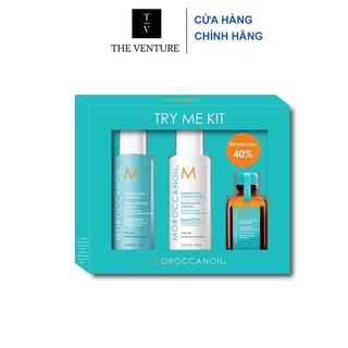 Set Bộ Sản Phẩm Mini Moroccanoil Try Me Kit Chính Hãng