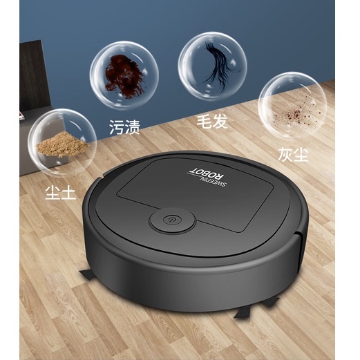 [Dolity2] Robot Hút Bụi Thông Minh Mini Làm Sạch Nhà Cửa