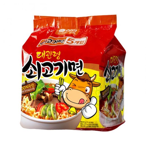 [LỐC 5  GÓI ] Mì Thịt Bò Samyang 120G - HÀN QUỐC - ĂN VẶT | BigBuy360 - bigbuy360.vn