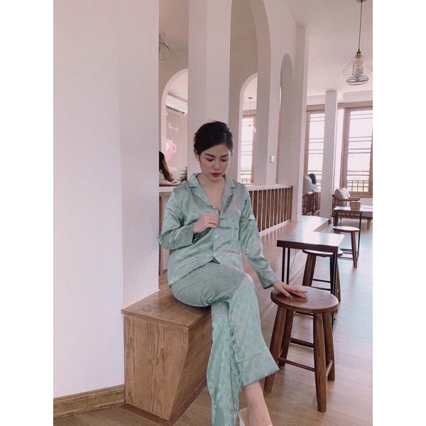 Pijama nam nữ dài tay , bộ đồ ngủ lụa satin mềm mịn cao cấp | BigBuy360 - bigbuy360.vn